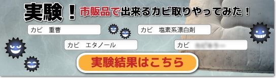 市販品で出来るカビ取りをアイクリーンサービスがやってみた！