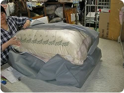 梱包完了です。きっとお客様に喜んでいただける仕上がりだと思います。