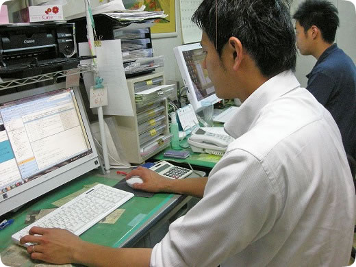 検品後、お客様へお布団の状態等をご連絡いたします。